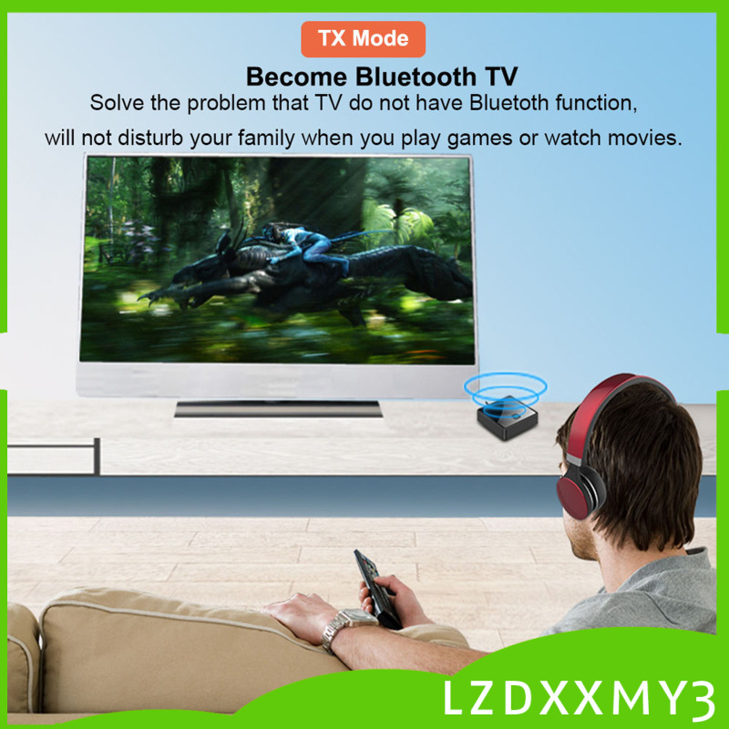 HOT RCA  Transmitter Receiver Adapter Rechargeable for TV PC Headphones | BigBuy360 - bigbuy360.vn