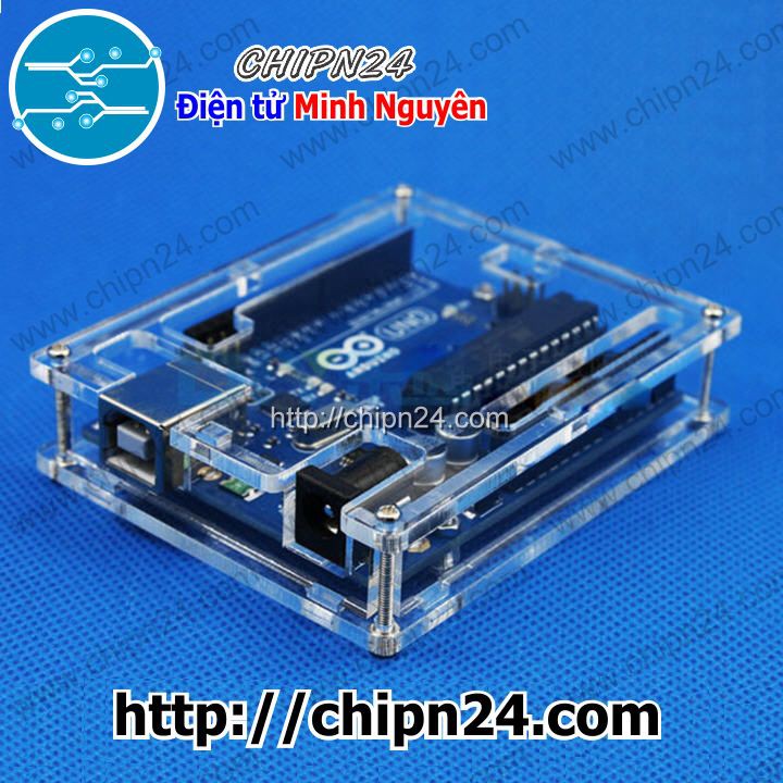 [1 pcs] Case Vỏ hộp Arduino UNO R3