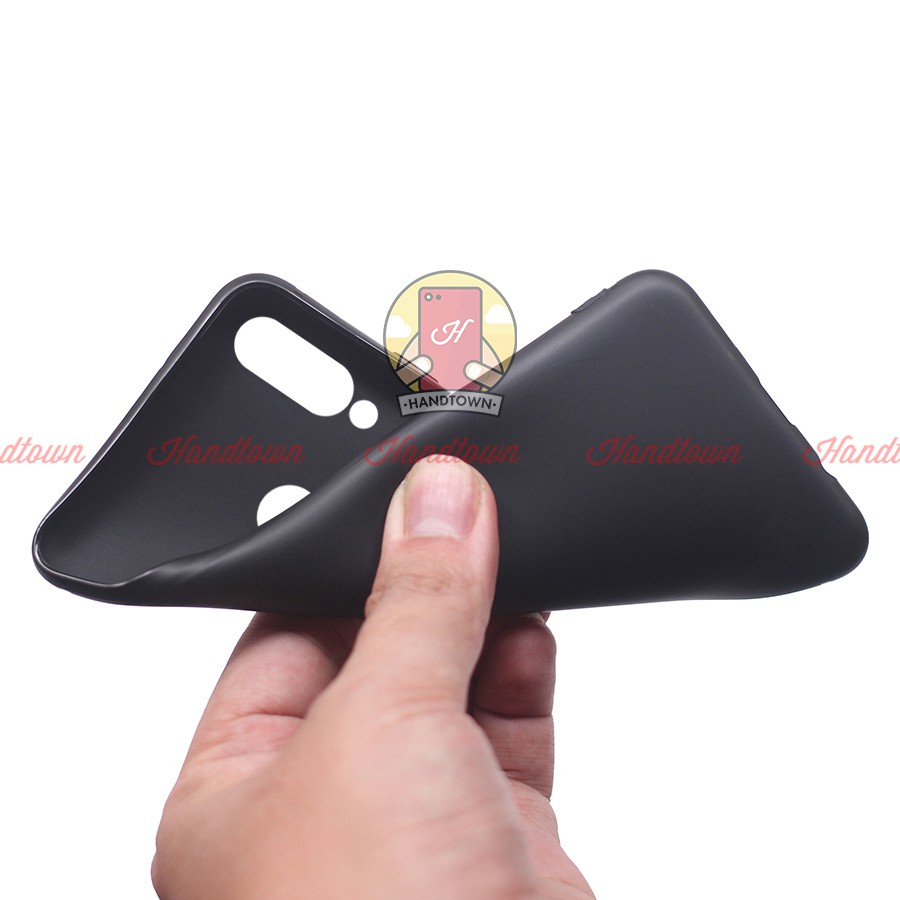 Ốp Lưng Samsung Galaxy A20s Silicone Cao Cấp Dẻo Nhám Chống Trầy