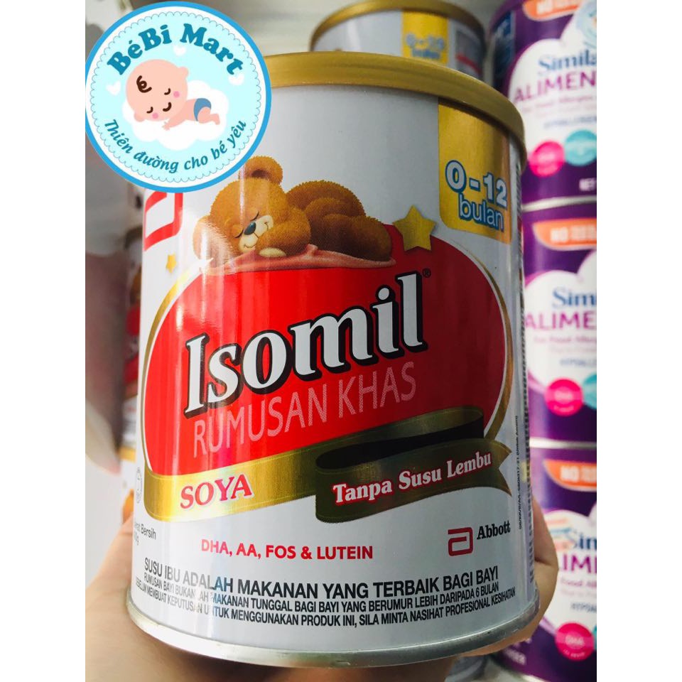 Sữa Similac isomil Plus số 1 400g (dành cho trẻ dị ứng đạm sữa bò )
