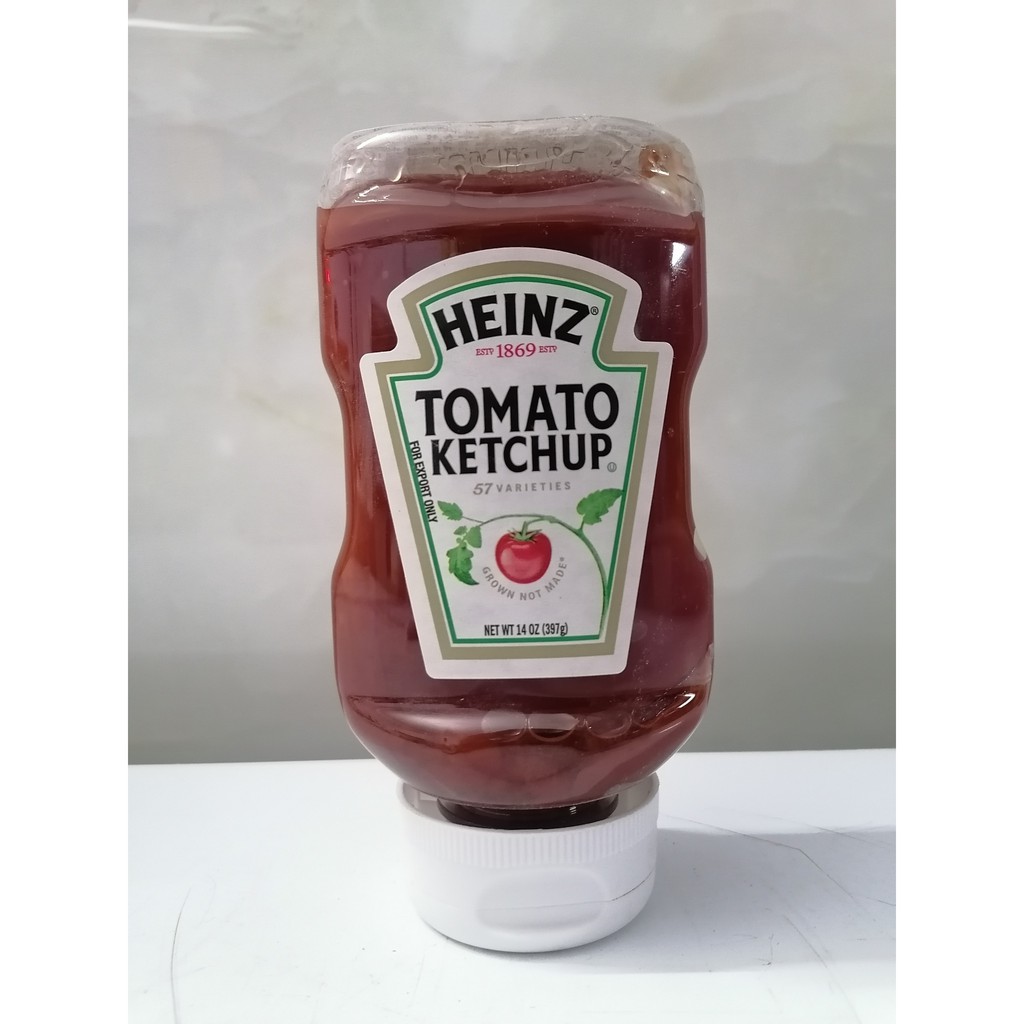 [Chai nhỏ 397g] TƯƠNG CÀ CHUA CHAI ÚP NGƯỢC [Mexico] HEINZ Tomato Ketchup