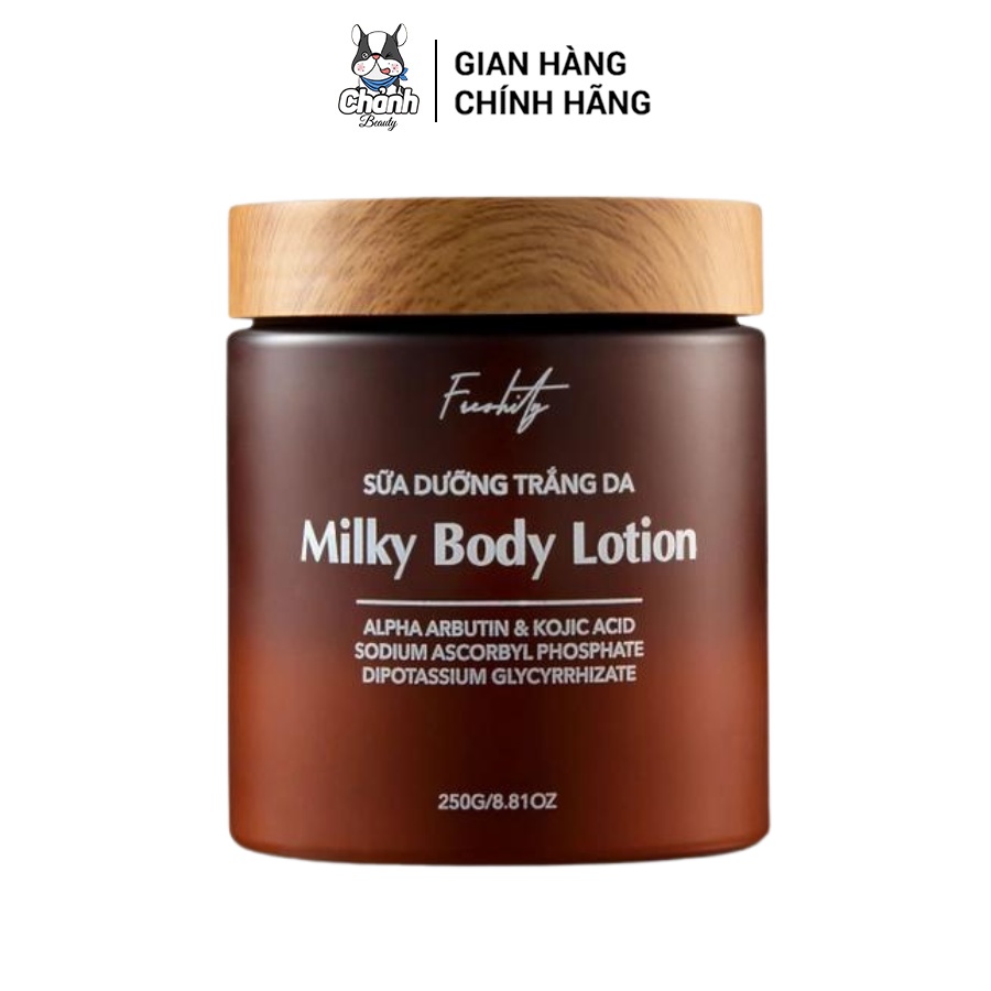 Sữa Dưỡng Thể Dưỡng Trắng Da Toàn Thân Freshity Milky Body Lotion 250g