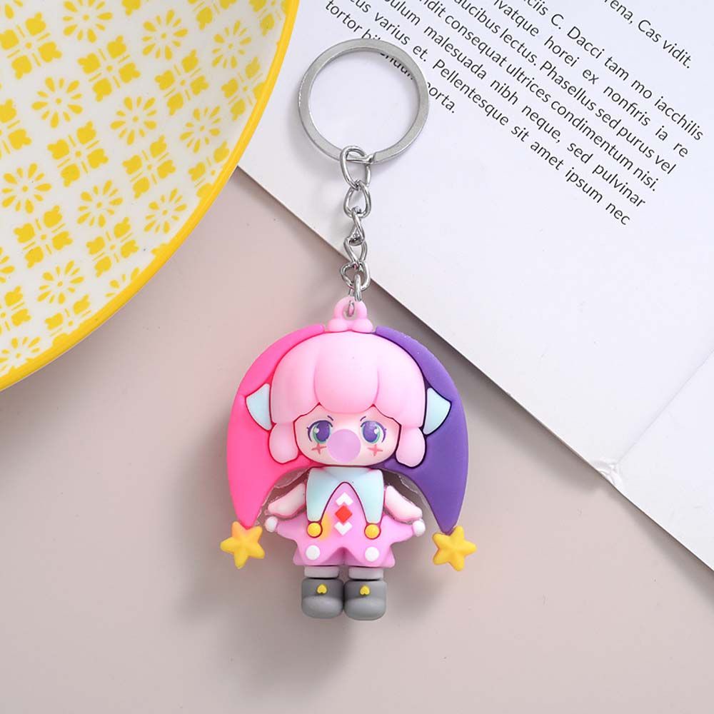 Móc Chìa Khóa Họa Tiết Hoạt Hình Sáng Tạo Dễ Thương