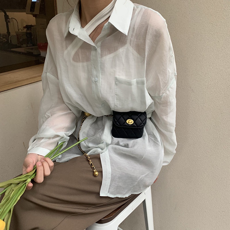 Túi đeo chéo mini hình hộp tai nghe độc đáo