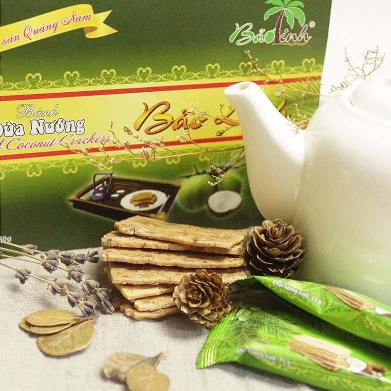 Bánh dừa nướng Bảo Linh (hộp thường 250g) tnb33