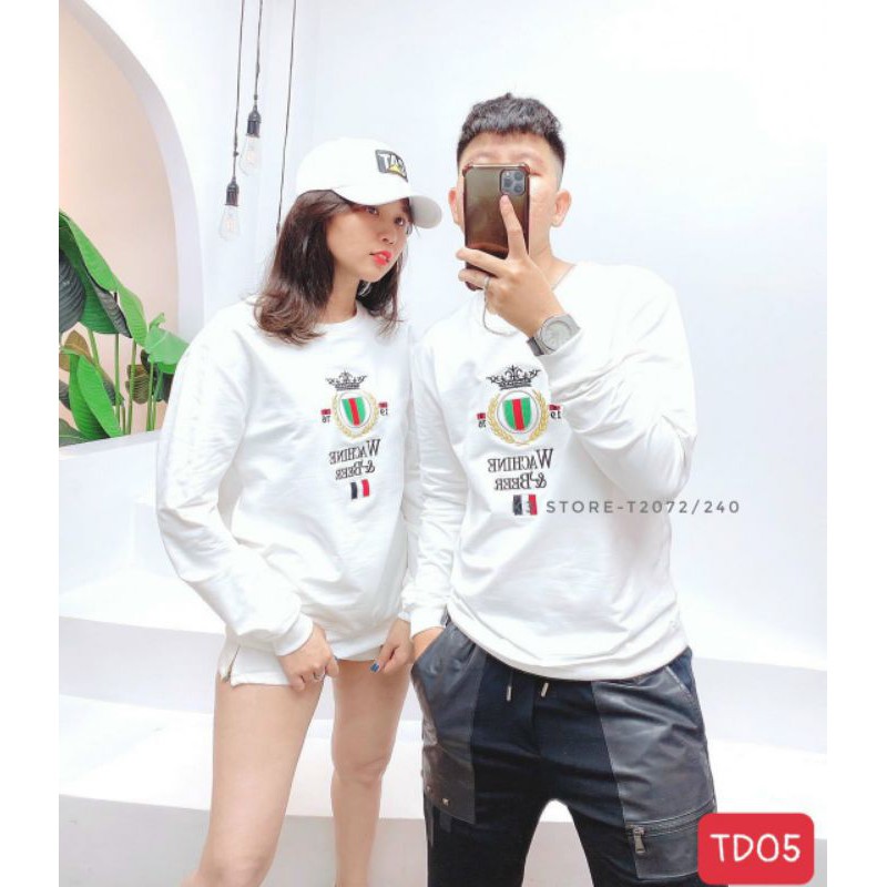 Áo thun cặp dài tay