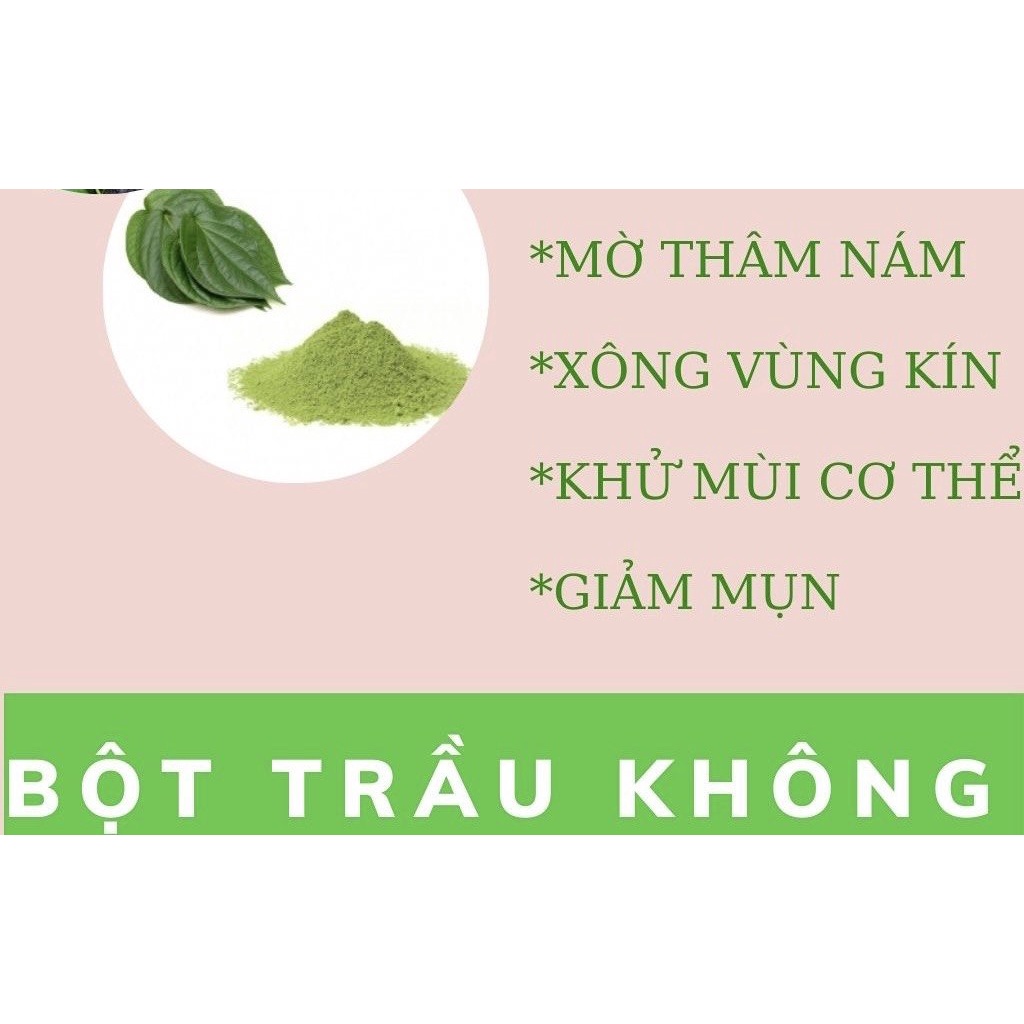 bột  lá trầu không nguyên chất 100gr