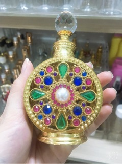 VỎ CHAI NƯỚC HOA DUBAI TRÒN 10ML