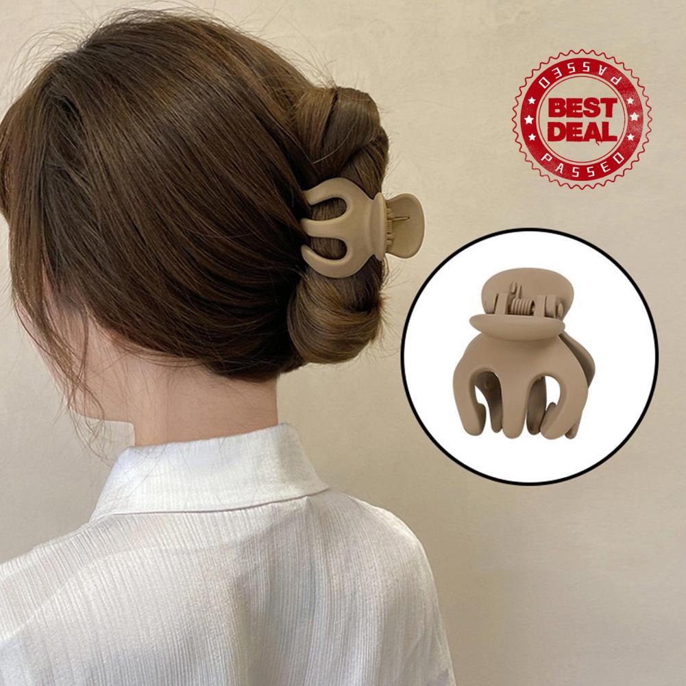 1 Kẹp Tóc Mini Màu Trơn Phong Cách Hàn Quốc Dễ Thương O8W9
