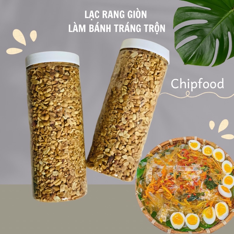 500 g Lạc Rang Giòn Cho Khách Làm Bánh Tráng Trộn, Nộm