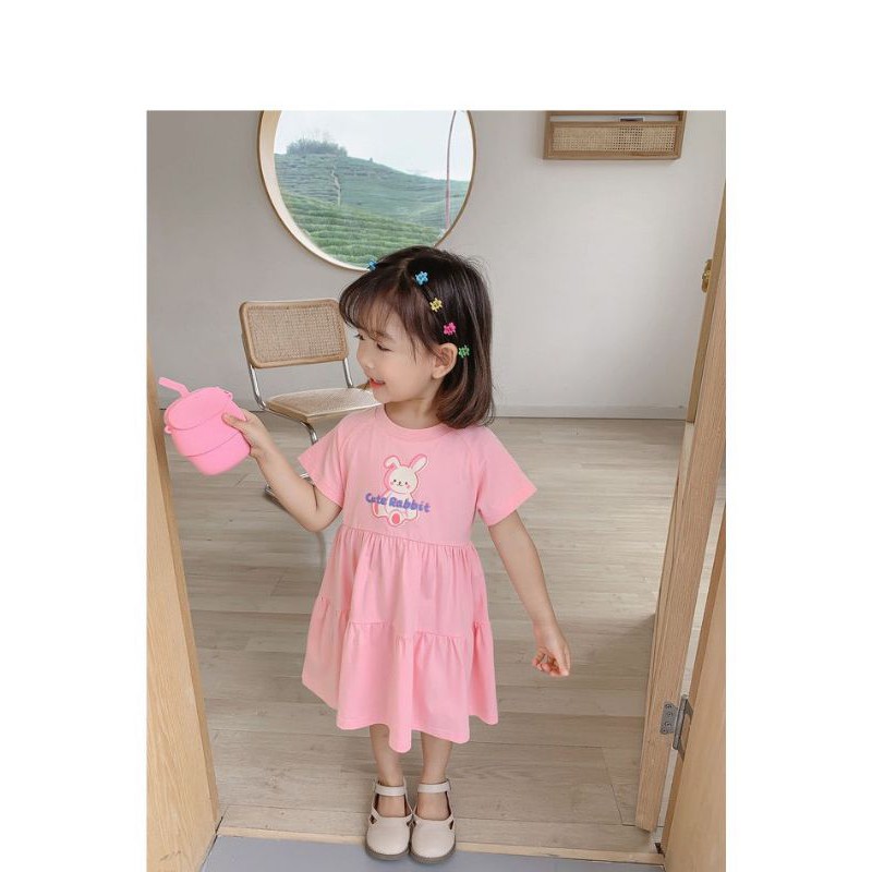 Váy cotton BB Doll cộc tay cho bé gái