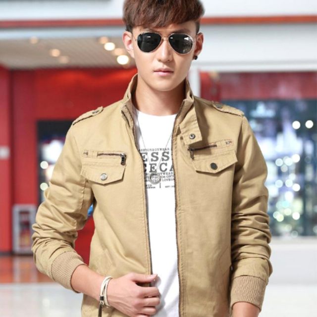 Áo khoác kaki Nam cao cấp