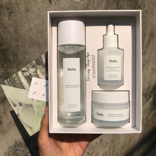 Set Huxley dưỡng trắng và làm căng bóng da