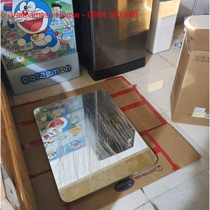 Gương chữ nhật treo tường 40/60cm viềm nhựa đa sắc (Vietnamese House)