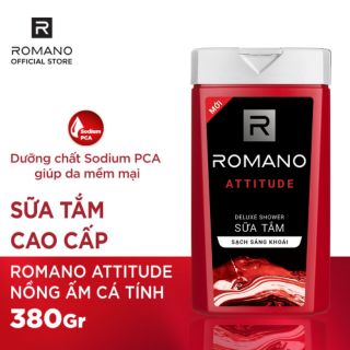 Sữa tắm Cao cấp Romano 380g/chai