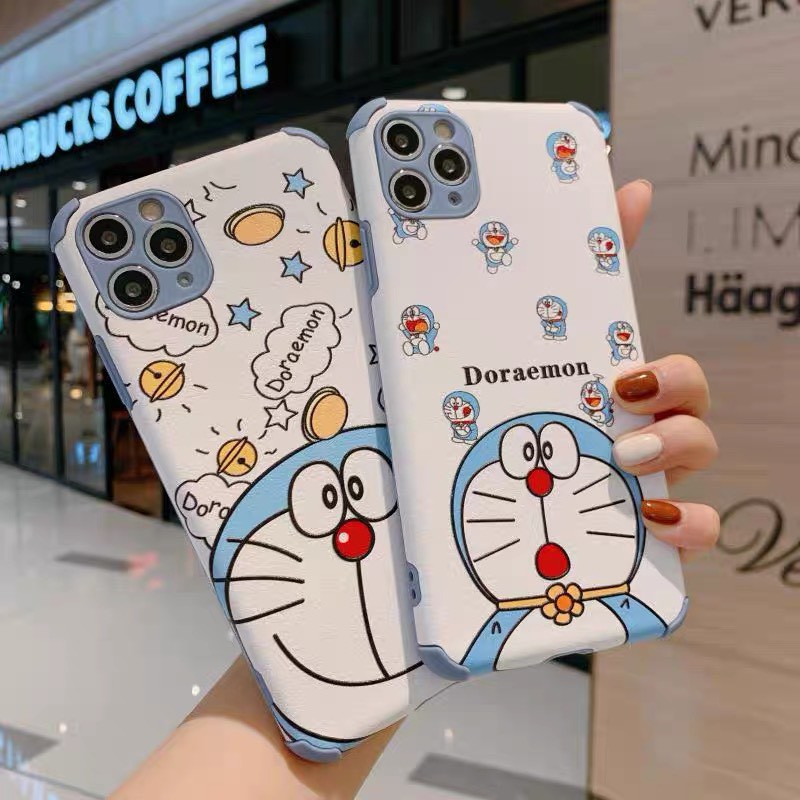 Ốp lưng iphone - Ốp iphone Doraemon IMD Da 6/6plus/6s/6splus/7plus/8plus/x/xs/xsmax/11/11promax/12/12promax YT Case