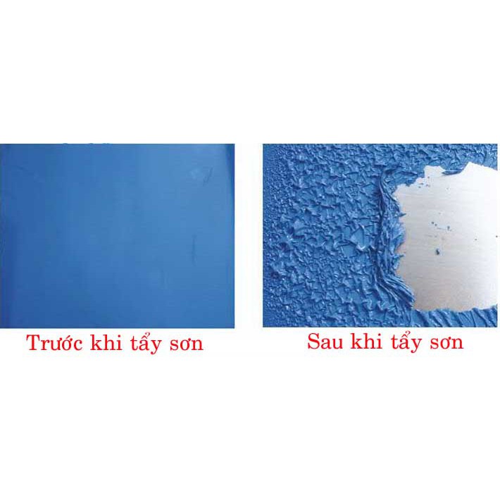 Dung Dịch Tẩy Sơn Trên Mọi Bề Mặt Xe, Sắt, Kẽm, Inox, Gỗ - Removing Paint on Any Surface, Iron, Zinc, Stainless Steel,..