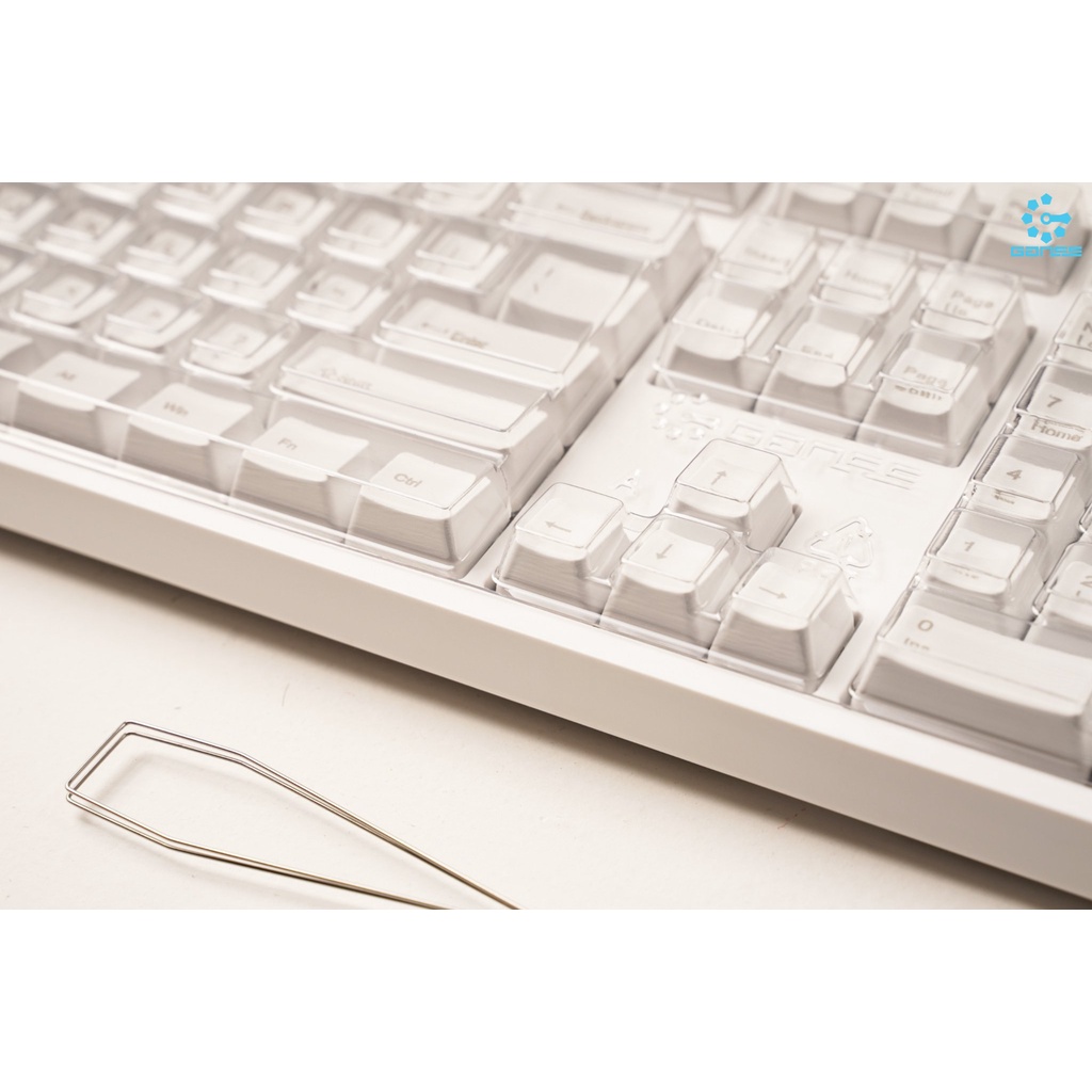 Bàn Phím Cơ Gans GS104-C WHITE Cherry Switch Chính Hãng