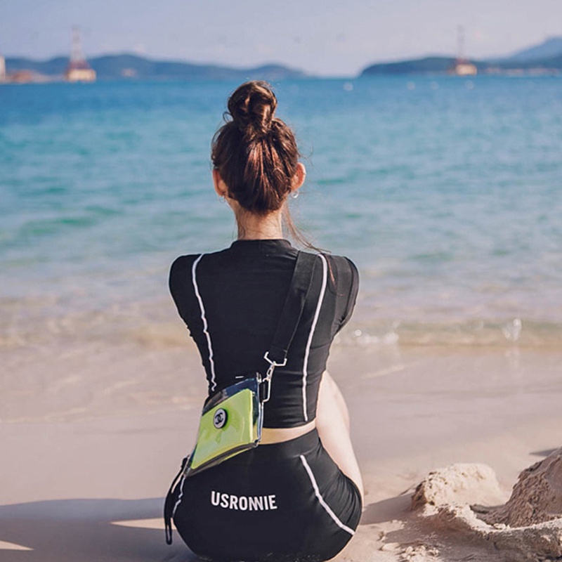 Bộ đồ bơi LOCO FISH dài tay chống tia UV thiết kế thời trang cho nữ