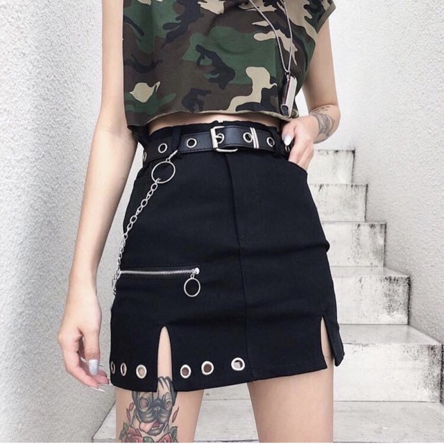 chân váy ulzzang chain rings kèm feedback của khách | BigBuy360 - bigbuy360.vn