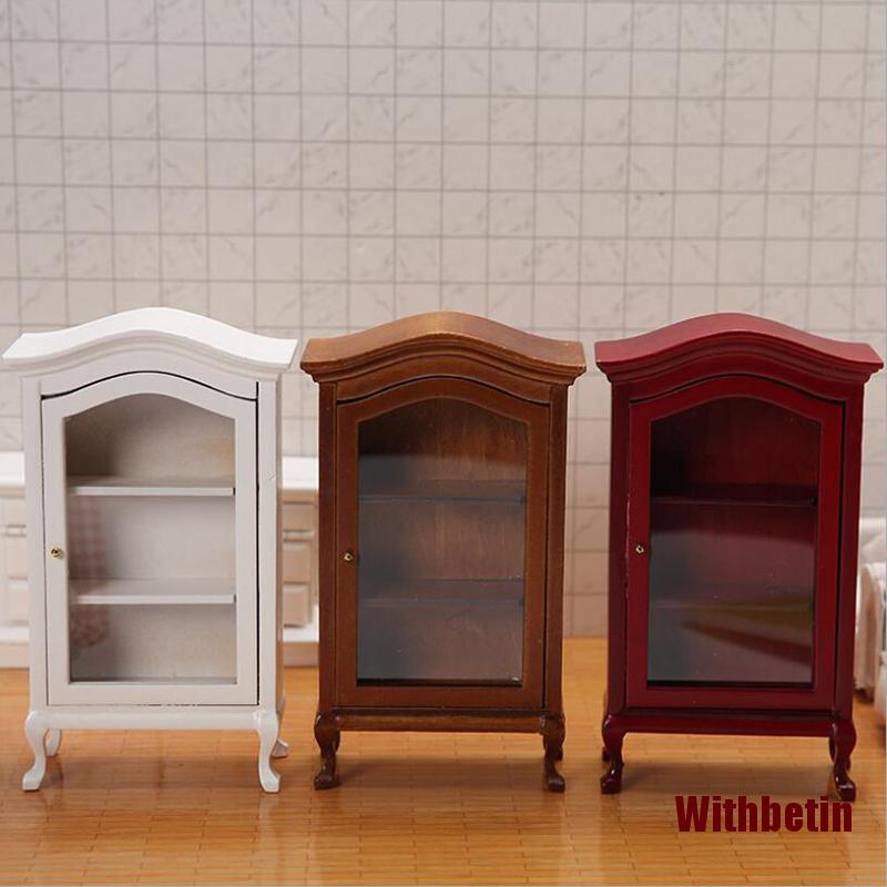 Tủ Rượu Mini Tỉ Lệ 1: 12 Trang Trí Nhà Búp Bê Diy