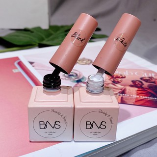Sơn gel bns đen trắng