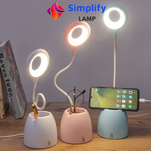 Đèn học bài cảm ứng mini chống cận thị cho bé, đèn bàn học sinh, sinh viên, làm việc S04 – shop SIMPLIFY LAMP