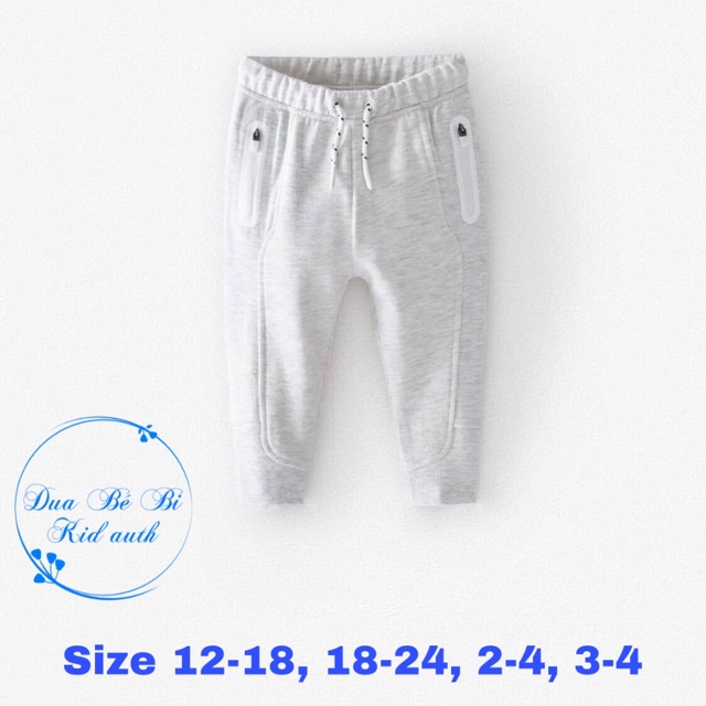 Quần jogger zara xám