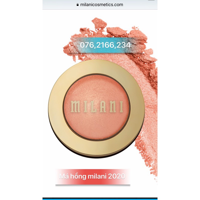 Sale 9.9 Má hồng Milani Luminiso 05 tặng 1 mặt nạ Miniso | BigBuy360 - bigbuy360.vn