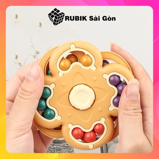 Rubik Bi Biến Thể Rubic Hạt Đậu Spinner Bông Hoa 4 Cánh Rèn Luyện Phát Triển Trí Tuệ Đồ Chơi Giảm Stress Hiệu Quả