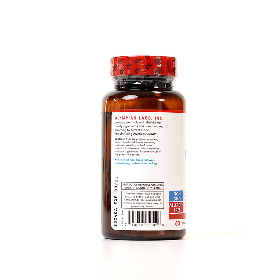 [Giá Gốc]Viên uống hỗ trợ ổn định đường huyết Olympian labs Advanced Glucose Support - Hộp 60 Viên