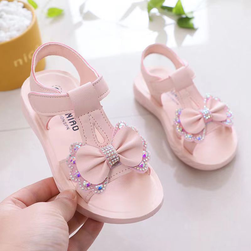 Giày Sandal Chống Trượt Phong Cách Thời Trang Mới 2022 Dành Cho Bé Gái