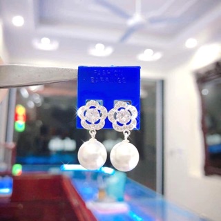 Bông tai nữ bạc, khuyên tai nữ bạc ta cao cấp
