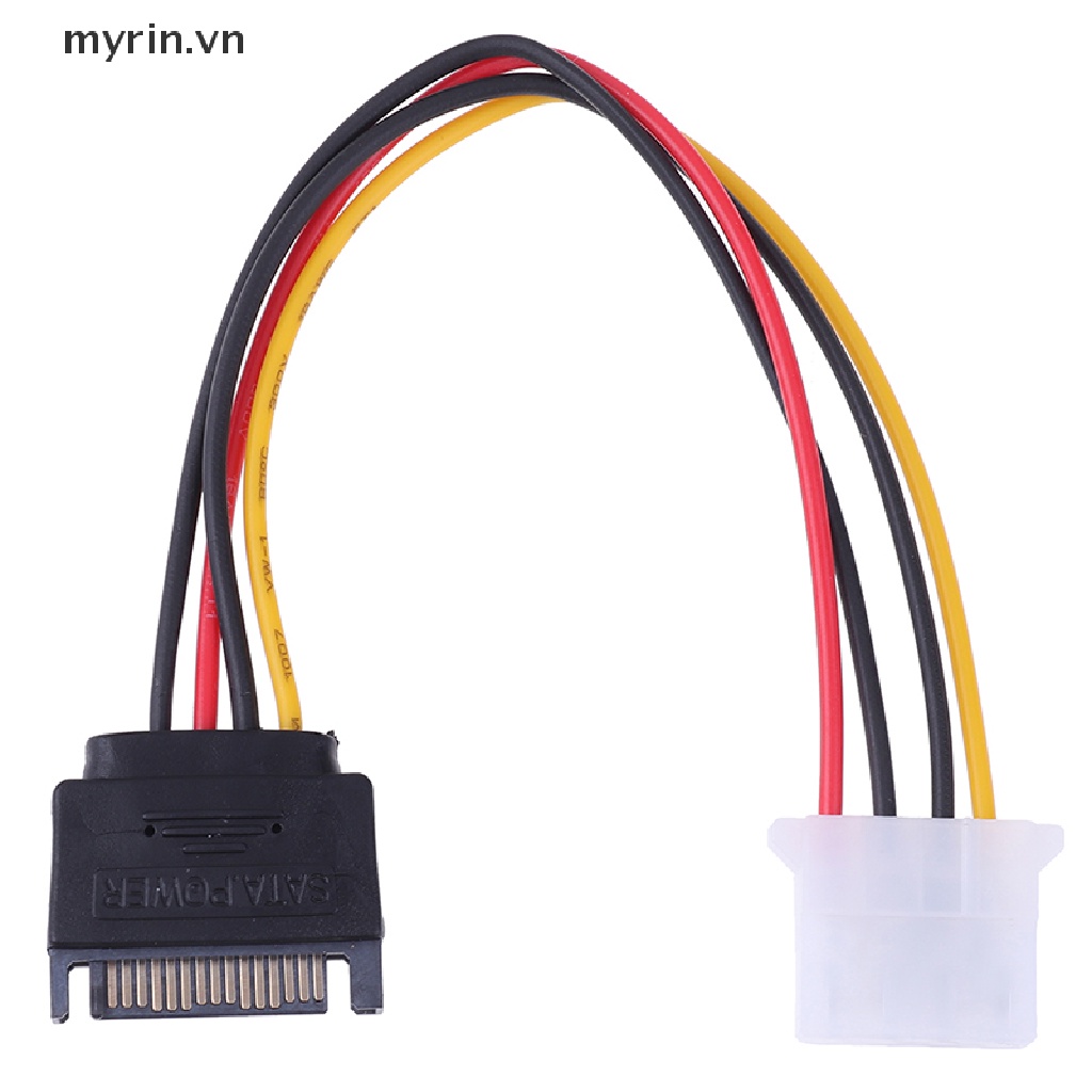 Cáp ChuyểN ĐổI Dữ LiệU SATA Sang IDE 15 Pin Sang Molex IDE 4 Pin