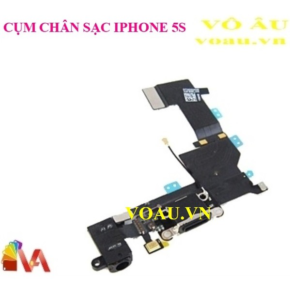 CỤM CHÂN SẠC IPHONE 5S [CỤM CHÂN SẠC ZIN]