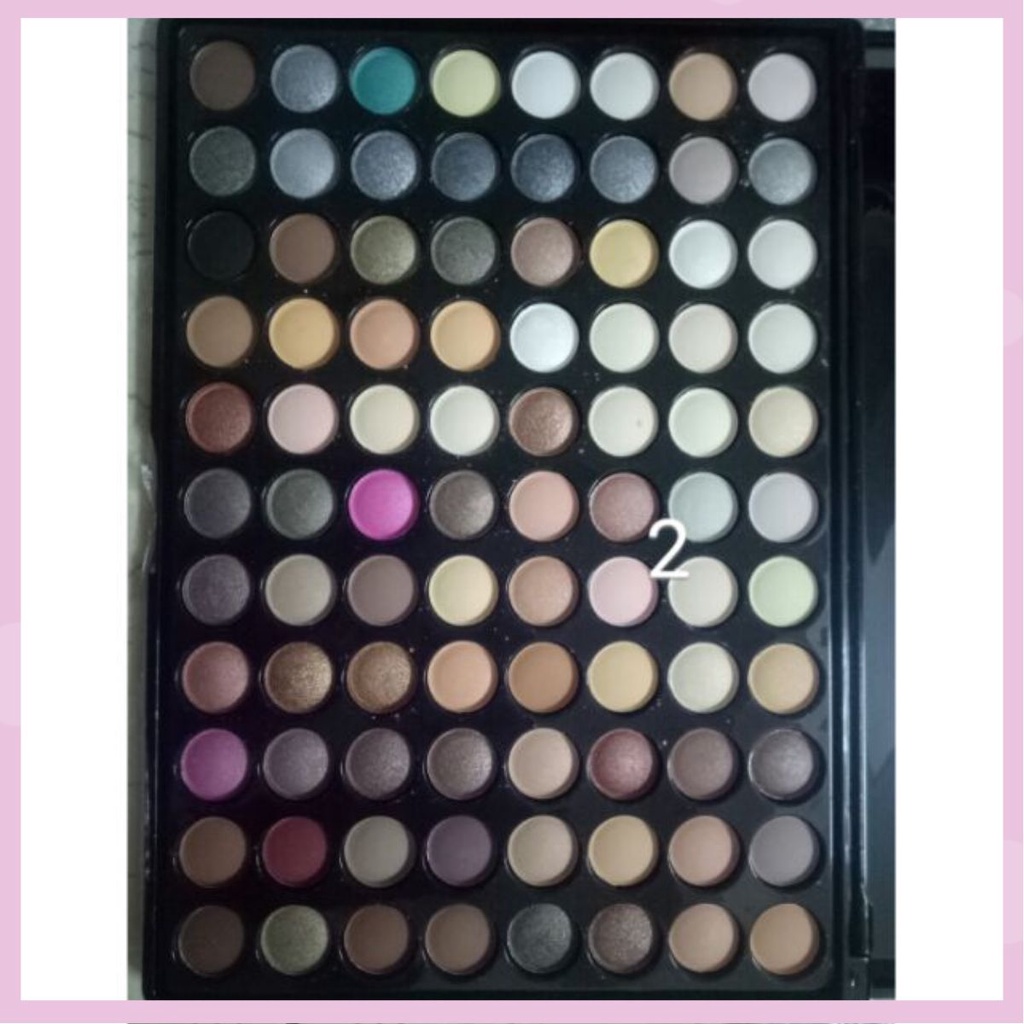 Bảng makeup mắt 88 màu kích cỡ 23*17