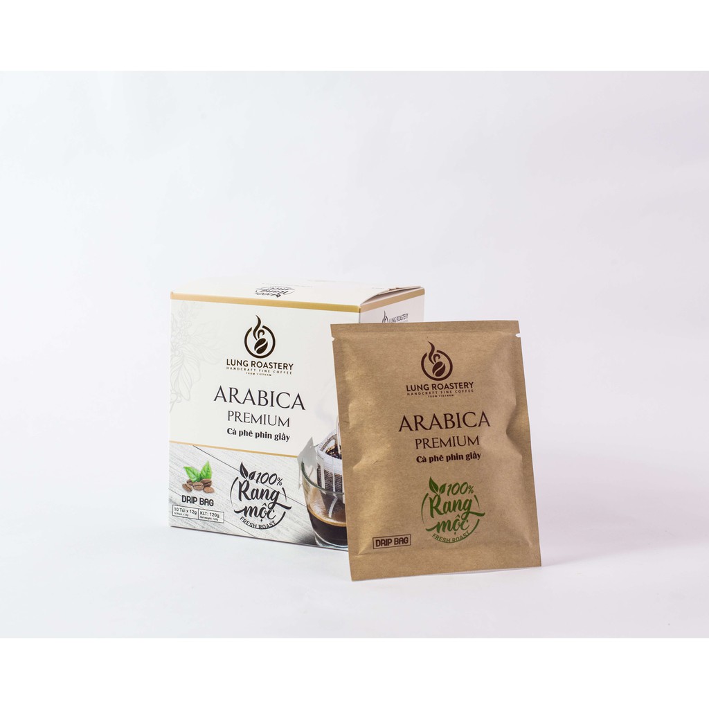CÀ PHÊ PHIN GIẤY ARABICA PREMIUM - HỘP 10 GÓI | BigBuy360 - bigbuy360.vn