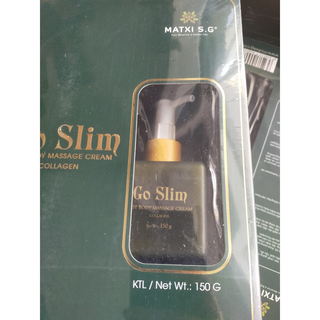 Kem tan mỡ Go slim - tặng kèm đai nịt bụng định hình