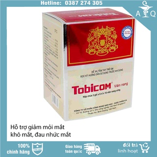 Viên uống sáng mắt Tobicom H/180 viên