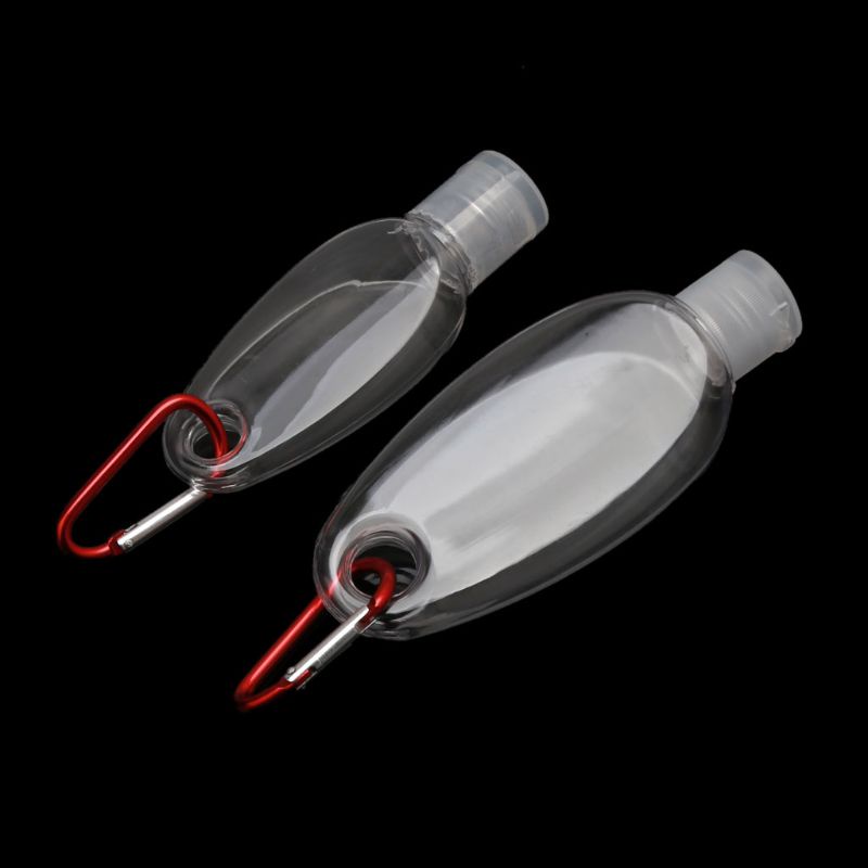 Set 5 Chai Rỗng Đựng Nước Rửa Tay Có Móc Khóa Tiện Lợi