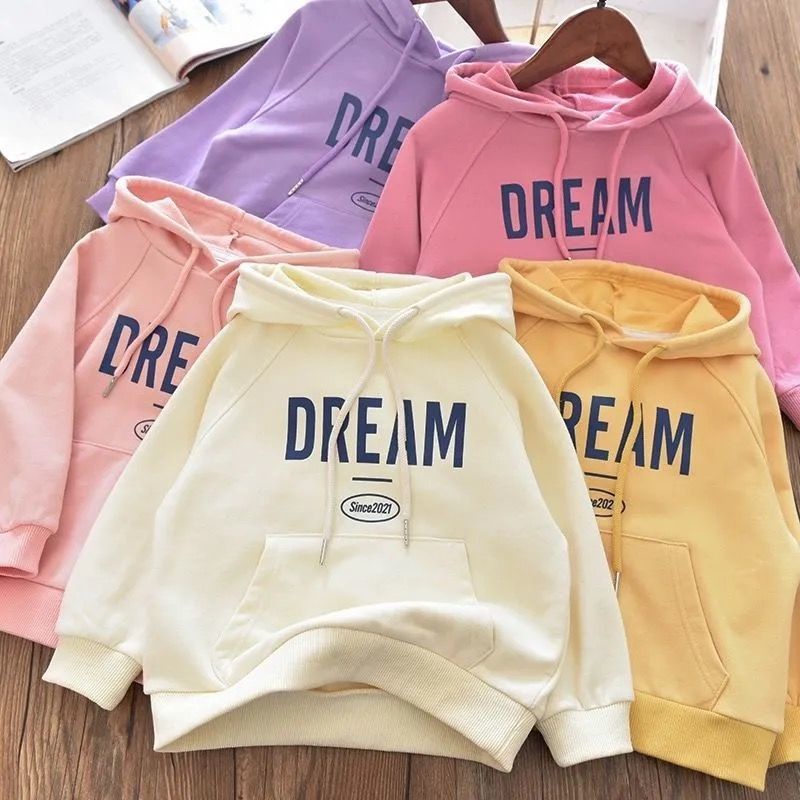 Áo hoodies thời trang thu đông dành cho bé gái