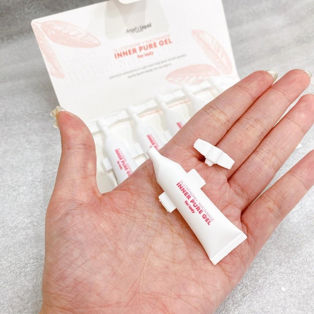 Tinh Chất Làm Hồng, Se Khít Vùng Kín Angel's Liquid Glutathione Plus Niacinamide Inner Pure Gel 3 Set - [CÓ CHE TÊN SP]