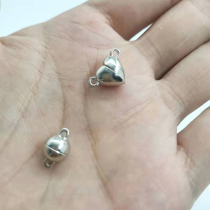 Set 20 hạt nam châm hình trái tim/ tròn nhỏ 10MK dùng làm trang sức thủ công