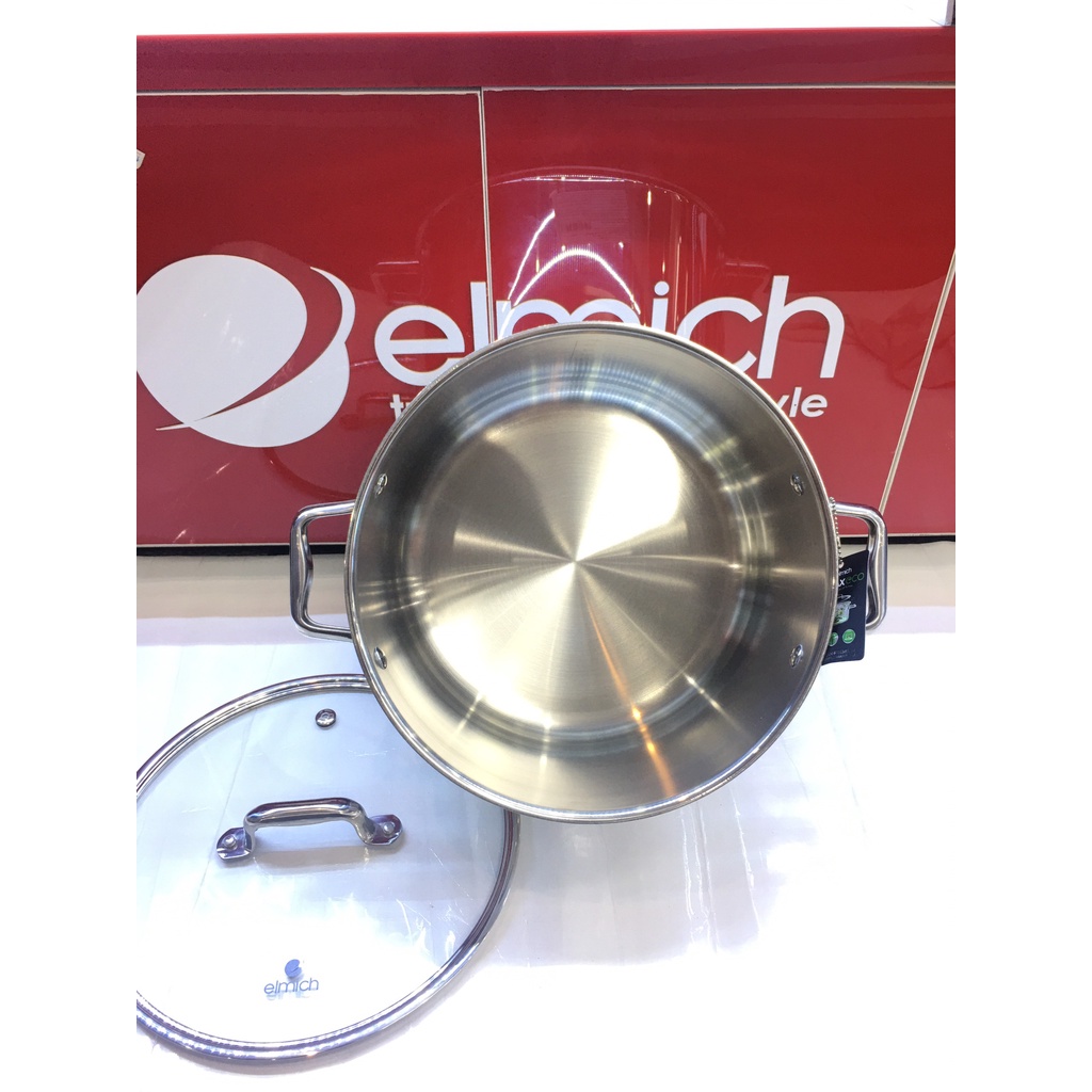 Nồi inox liền khối Elmich Trimax ECO EL-3997 size 28cm