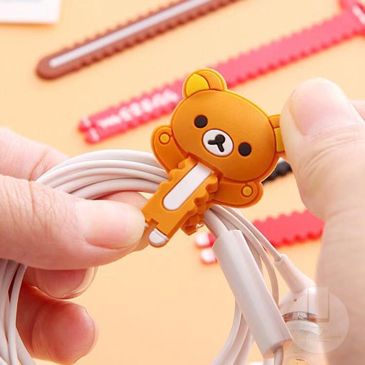 Phụ kiện quấn dây cáp kiểu hoạt hình dễ thương