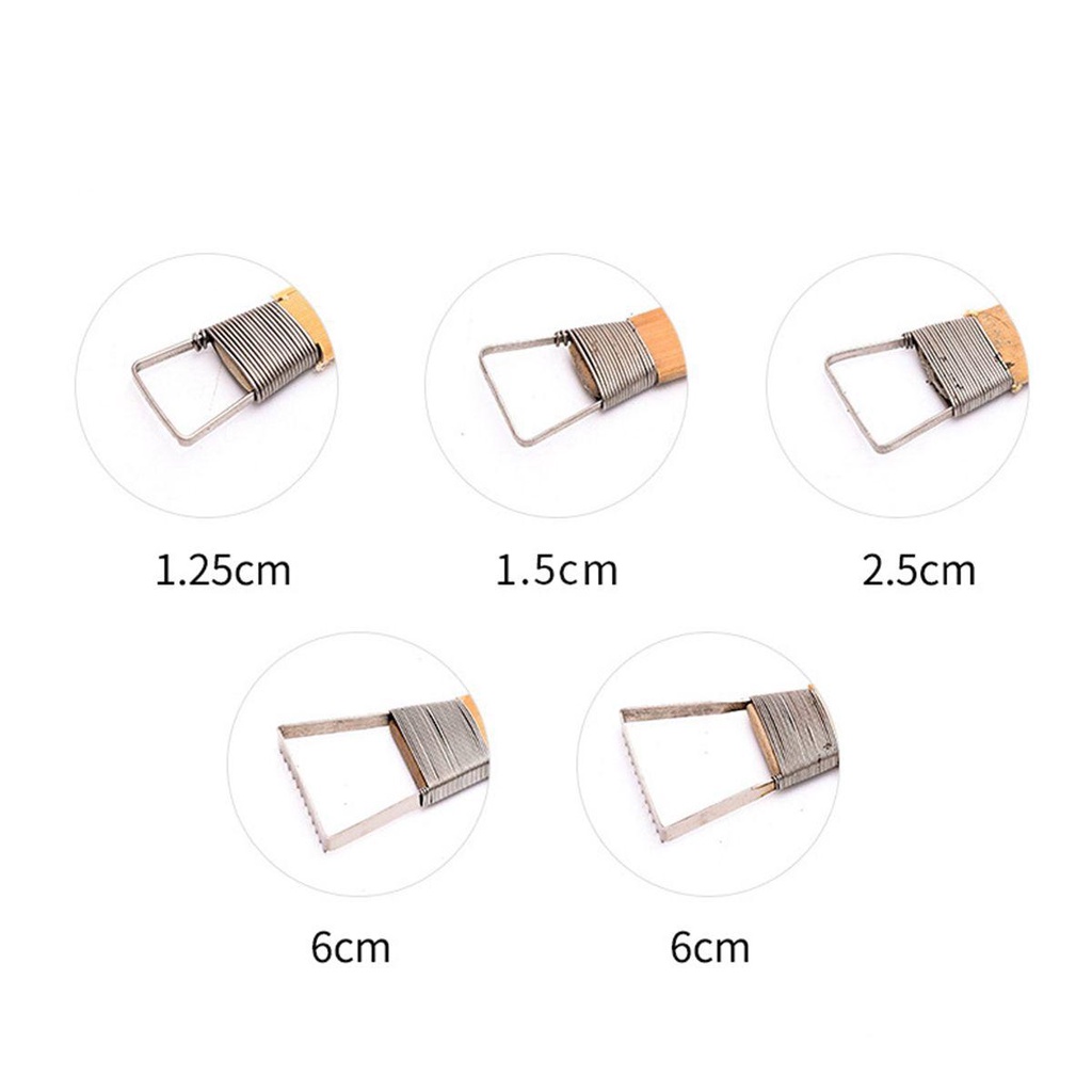 Dụng Cụ Điêu Khắc Đất Sét Polymer Răng Lớn