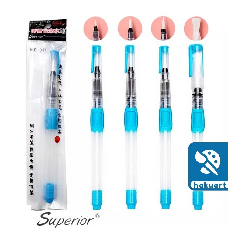 Cọ Nước Waterbrush SUPERIOR Lẻ 1 cây - Họa Cụ Hakuart