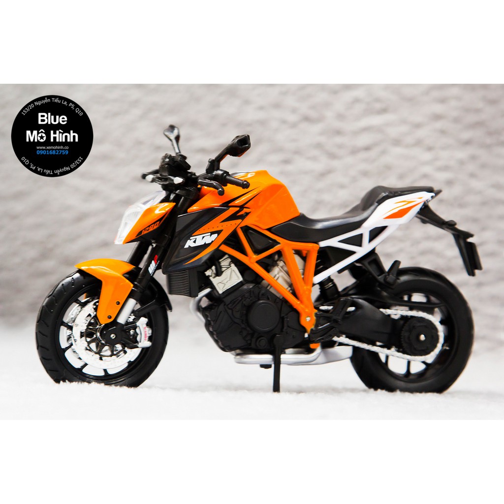 Xe mô tô mô hình KTM 1290 Super Duke R Maisto 1:12