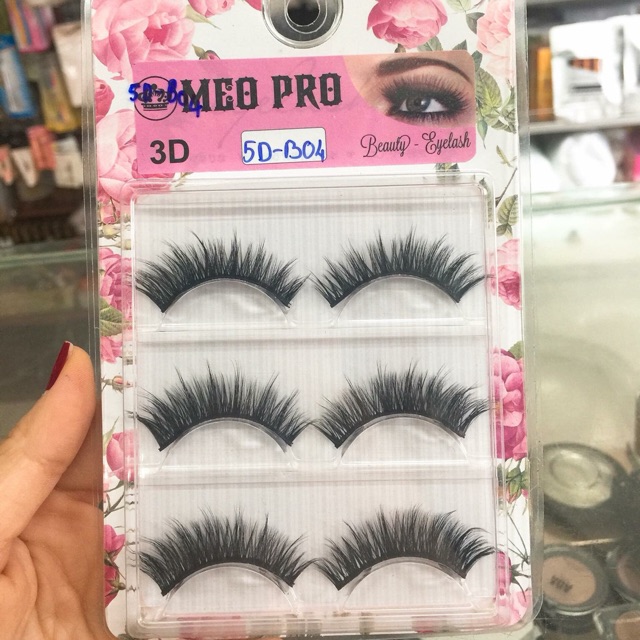Lông mi chồn 5D- B04