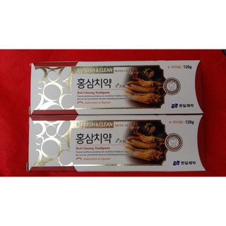Kem đánh răng hồng sâm